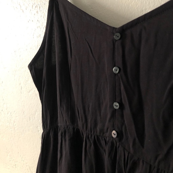 ❌SOLD❌NWOT - Black Baby Doll Spaghetti Strap Dress - Picture 5 of 10